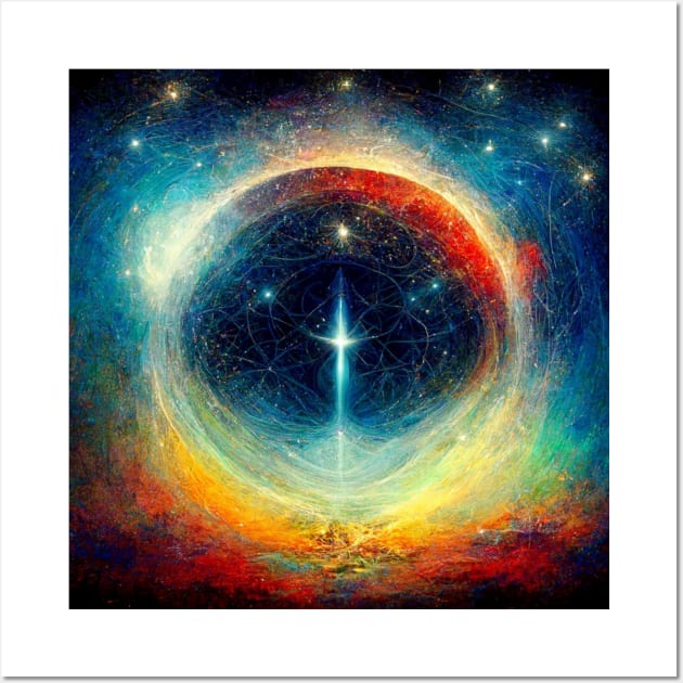 Universal Cosmic Consciousness Wall Art by Star Scrunch